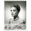 PHOTO ARGENTIQUE PRINCESSE GRACE KELLY petit format