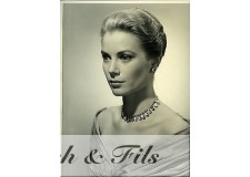 PHOTO ARGENTIQUE PRINCESSE GRACE KELLY grand format