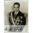 PHOTO ARGENTIQUE PRINCE RAINIER ET PRINCESSE GRACE petit format