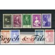 1939 MONACO N°185/194 TIMBRES POSTE PRINCES/PRINCESSE xx