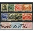 1922-23 MONACO N°54/64 TIMBRES POSTE ALBERT I ET VUES xx 