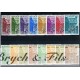 1976-78 MONACO PREOBLITERES YVERT ET TELLIER N°38-53 xx