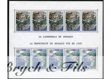 1978 MONACO BLOC N°14 DENTELE EUROPA xx