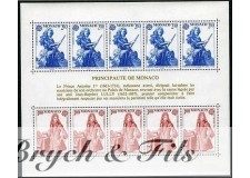 1985 MONACO BLOC N°30 DENTELE EUROPA xx