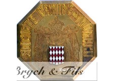 MONACO MEDAILLE SOCIETE CANINE par Drago Bronze doré