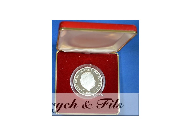 MONACO MEDAILLE 40 ANS DE REGNE RAINIER III DE MONACO 1949-1989