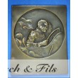  FRANCE PLAQUE  BRONZE PAR F. FRAISSE