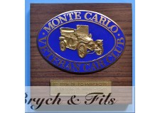 MONACO PLAQUE VETERAN CAR CLUB MONTE CARLO