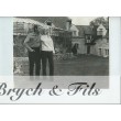 PHOTO ARGENTIQUE TIRAGE ORIGINAL *CHARLES AZNAVOUR ET ULLA  PAR PATRICK BERTRAND