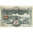 Billet Monaco 1 fr bleu série A 1920 Sans Numero