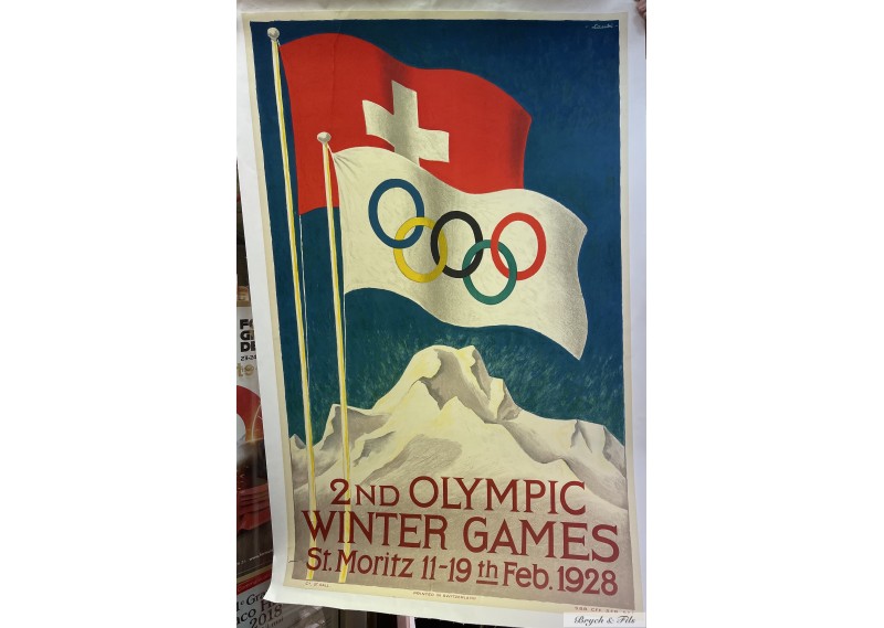 II° Jeux Olympique d'hiver St Moritz 1928