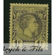 1885 MONACO N°9 TIMBRE POSTE PRINCE CHARLES III x