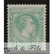 1885 MONACO N°6 TIMBRE POSTE PRINCE CHARLES III xx