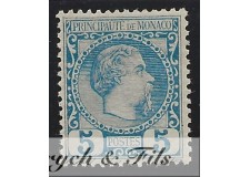 1885 MONACO N°3 TIMBRE POSTE PRINCE CHARLES III xx