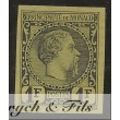 1885 MONACO N°9 TIMBRE POSTE NON DENTELE PRINCE CHARLES III NEUF SANS GOMME D'ORIGINE TRES BEAU x