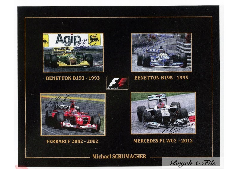 Photo Michael Schumacher  VENDU