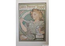Affiche originale A. Mucha " Lance Parfum RODO "