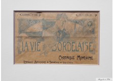 La Vie Bordellaise illustré par A. MUCHA