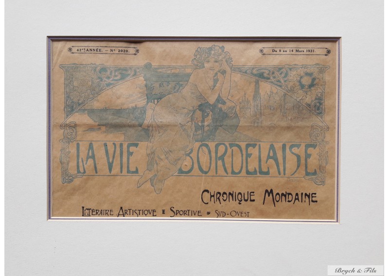 La vie bordelaise A. Mucha