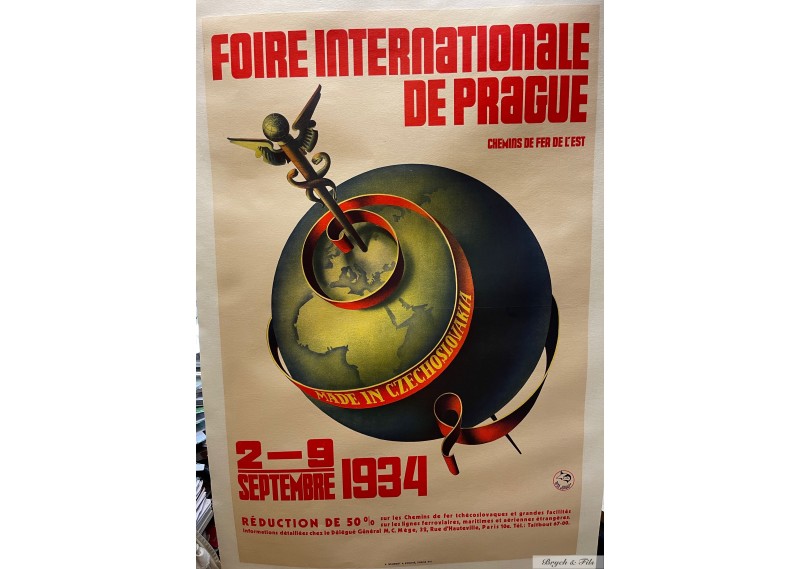 Foire Internaional de Prague en 1934