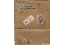 1940 Monaco Poste N°214 Oblitéré Sur Lettre Recommandé Départ Monaco Arr Jussey