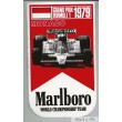 Autocollant Marlboro Grand Prix de Monaco 1979