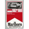 Autocollant Marlboro Grand Prix de Monaco 1980