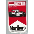 Autocollant Marlboro Grand Prix de Monaco 1983