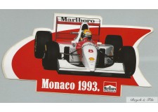 Autocollant Marlboro Grand Prix de Monaco 1993