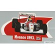 Autocollant Marlboro Grand Prix de Monaco 1993