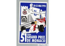 Autocollant Grand Prix de Monaco 20-23 MAI 1993