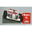 Autocollant Marlboro Grand Prix de Monaco 1994