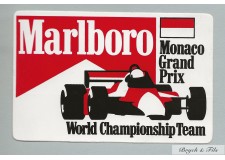 Autocollant Marlboro Grand Prix de Monaco