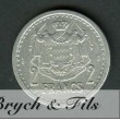 2 Francs Louis II de Monaco Aluminium Sans Date