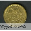 2 Francs Louis II de Monaco Bronze-Alu Sans Date