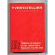 2012      YVERT ET TELLIER TIMBRES DE MONACO TOME 1 BIS