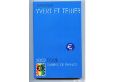 2002 YVERT ET TELLIER TIMBRES DE FRANCE TOME 1