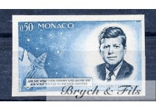 1964 MONACO N°658  NON DENTELE JOHN F. KENNEDY