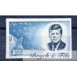 1964 MONACO N°658  NON DENTELE JOHN F. KENNEDY