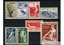 1948 MONACO POSTE AERIENNE YVERT ET TELLIER  N°28/35 x