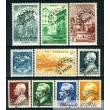 1943-51 MONACO PREOBLITERES YVERT ET TELLIER N°1-10 x