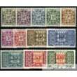 1946/57 MONACO TIMBRES TAXE YVERT ET TELLIER N°29-39 x