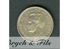 100 FRANCS RAINIER III 1956