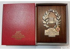 2000 MONACO BADGE PLAQUE CALANDRE EMAILLE 68e RALLYE MONTE CARLO