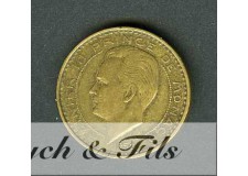 10 Francs Rainier III de Monaco Bronze-Alu. 1950