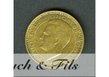 10 Francs Rainier III de Monaco Bronze-Alu. 1951