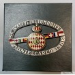 1986 MONACO BADGE PLAQUE CALLANDRE EMAILLE 54e RALLYE AUTOMOBILE DE MONTE CARLO