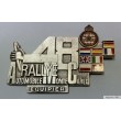 1980 MONACO BADGE PLAQUE CALLANDRE EMAILLE 48e RALLYE AUTOMOBILE DE MONTE CARLO EQUIPIER