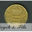 20 Francs Rainier III de Monaco Bronze-Alu. 1950