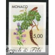 1996 MONACO N°2081 NON DENTELE LES VEGETAUX xx